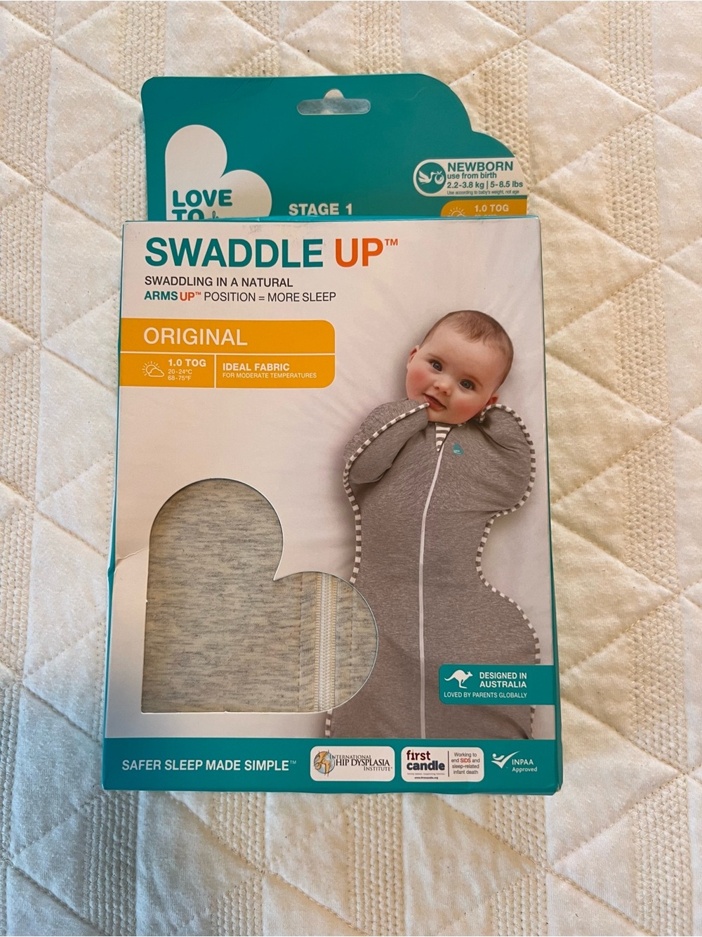Love to Dream Swaddle UP Original in Grey